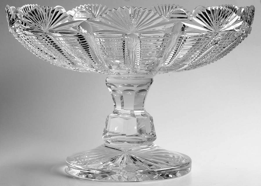 Master Cutter Collection 12" Footed Centerpiece by Waterford Crystal-1