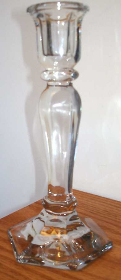 1008 Clear 7" Single Light Candlestick by Westmoreland-1