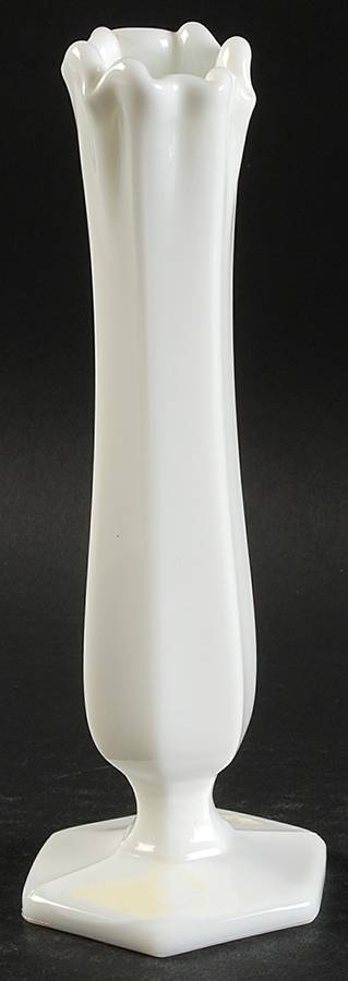 BV1 Milk Glass 7"-10" Small Swung Vase by Westmoreland-1