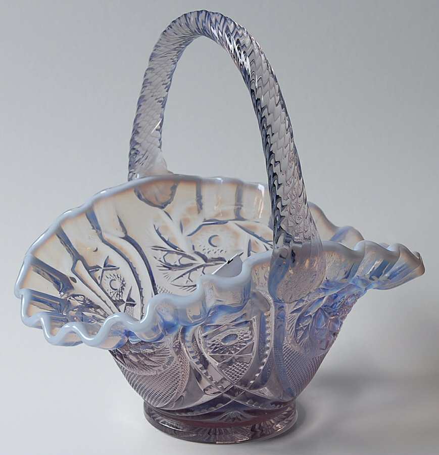 WES5 Lilac Opalescent 6" Basket by Westmoreland-1
