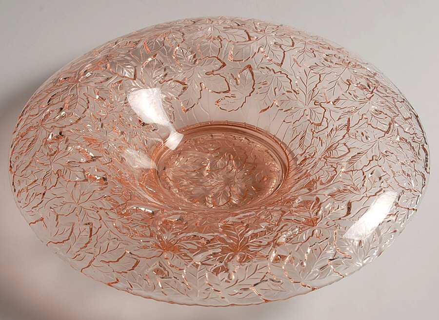 Bramble Pink 12" Rolled Edge Bowl by Westmoreland-1