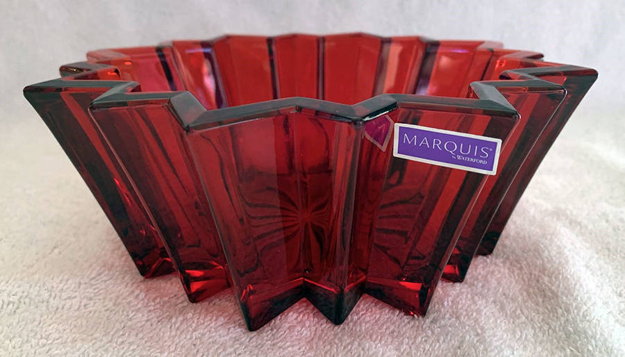 Giftware (Marquis Line) Star Shape Bowl by Waterford Crystal-1