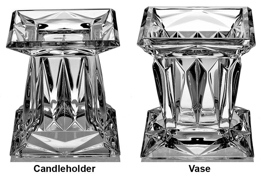 Giftware (Marquis Line) 5" Candleholder/Vase by Waterford Crystal-1