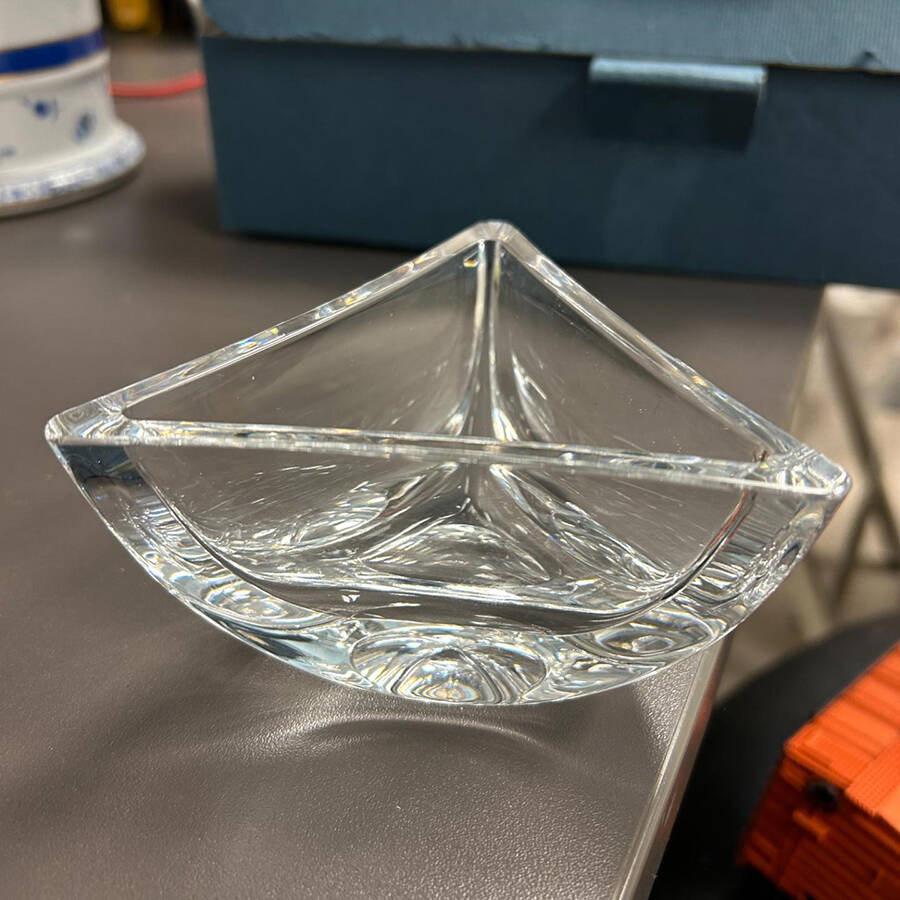 Giftware (Marquis Line) 4" Triangular Bowl by Waterford Crystal-1