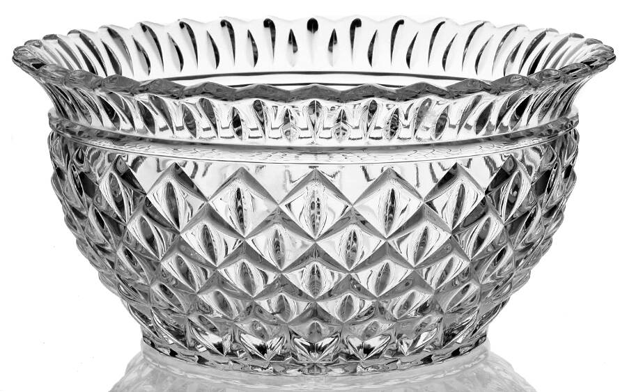 Giftware (Marquis Line) 10" Round Serving Bowl by Waterford Crystal-1