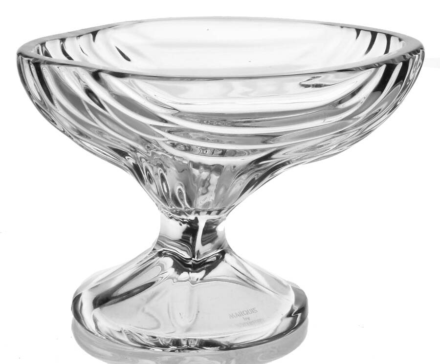 Giftware (Marquis Line) Standing Rooster Box No Lid by Waterford Crystal-1