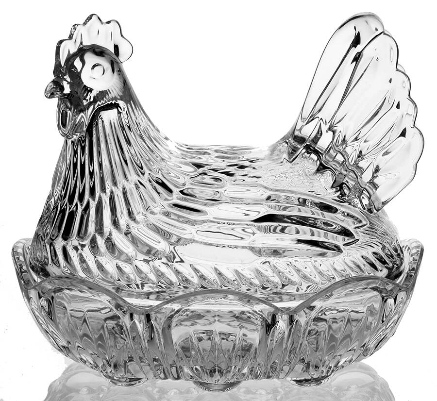 Giftware (Marquis Line) Hen on Nest by Waterford Crystal-1