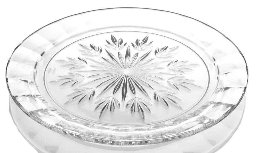 Giftware (Marquis Line) Plate for (4 in 1) Cake Set by Waterford Crystal-1