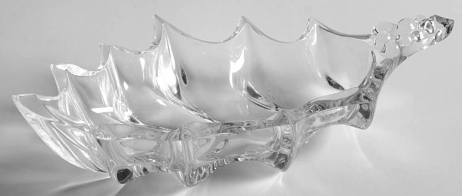Giftware (Marquis Line) 7" Leaf Dish by Waterford Crystal-1