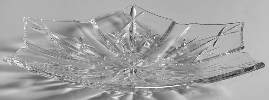 Giftware (Marquis Line) 13" Sandwich Plate by Waterford Crystal-1