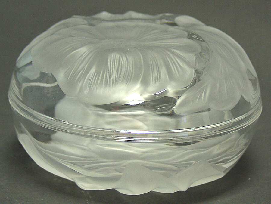 Giftware (Marquis Line) Vanity Box with Lid by Waterford Crystal-1