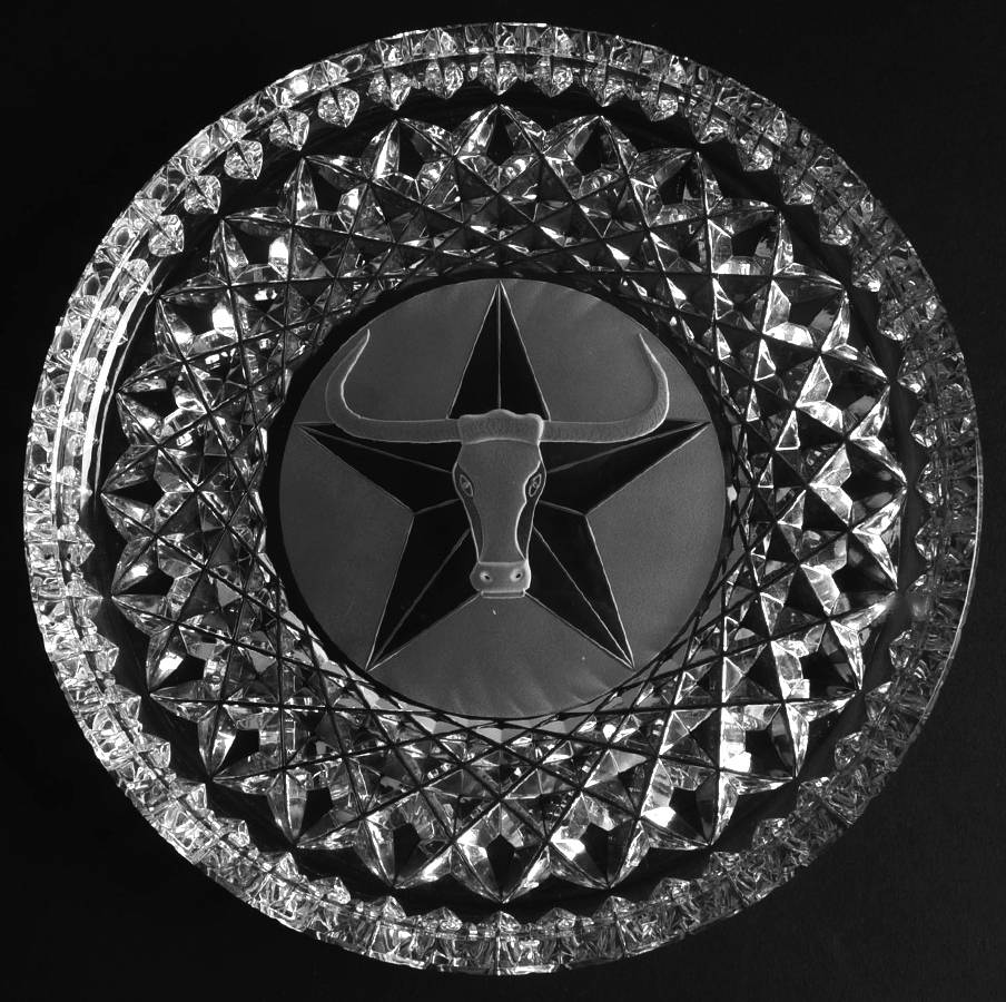 Giftware (Marquis Line) 8" Round Plate by Waterford Crystal-1