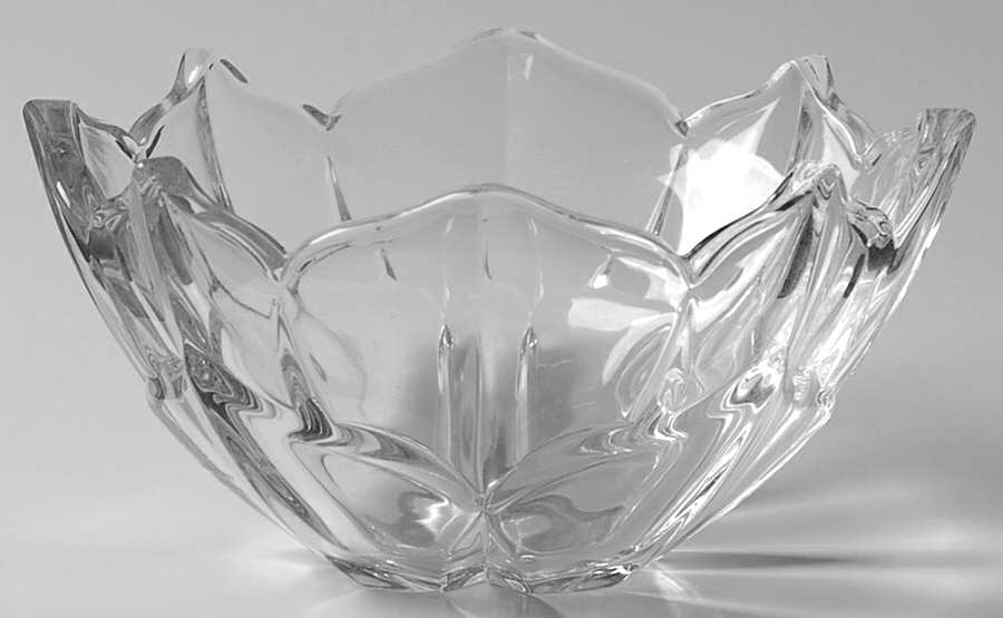 Floral Bowl Collection 5" Rose Shape Bowl by Waterford Crystal-1