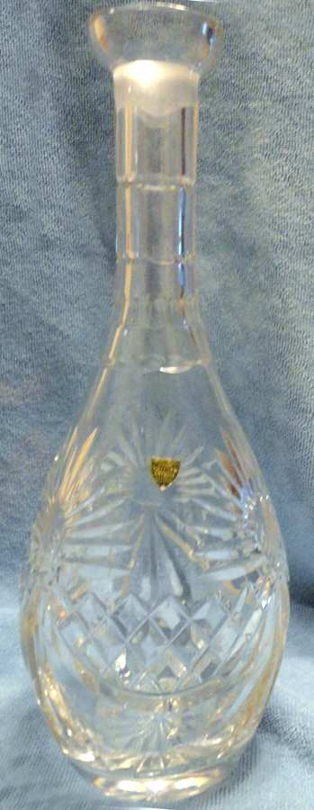 WTF9 Decanter & Stopper by Watford Crystal-1