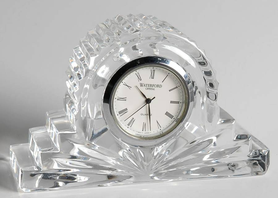 Wharton Clock-Mantel by Waterford Crystal-1