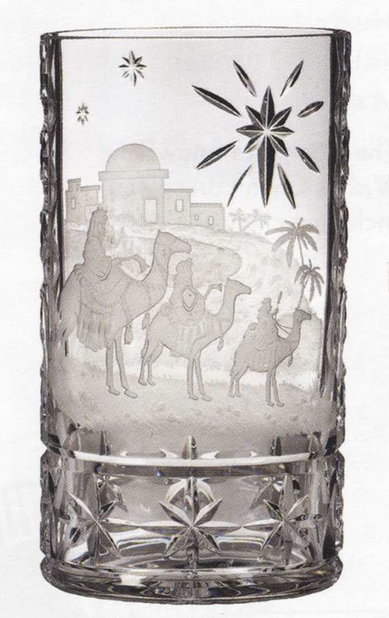 Prestige Christmas 12" Oval Vase by Waterford Crystal-1