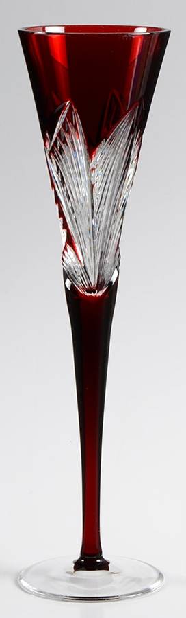 Times Square Greatest Gifts Collection Ruby Fluted Champagne by Waterford Crystal-1