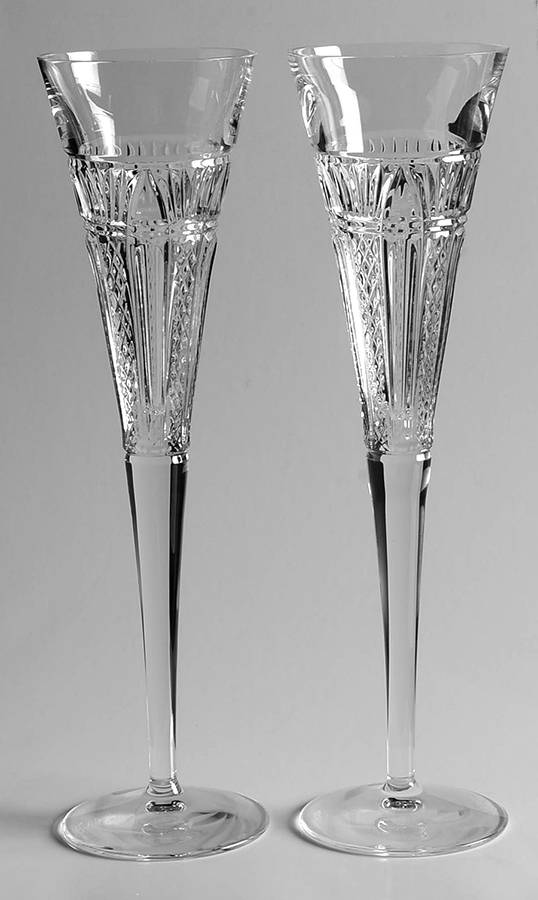 Times Square Greatest Gifts Collection Fluted Champagne - Set of 2 by Waterford Crystal-1