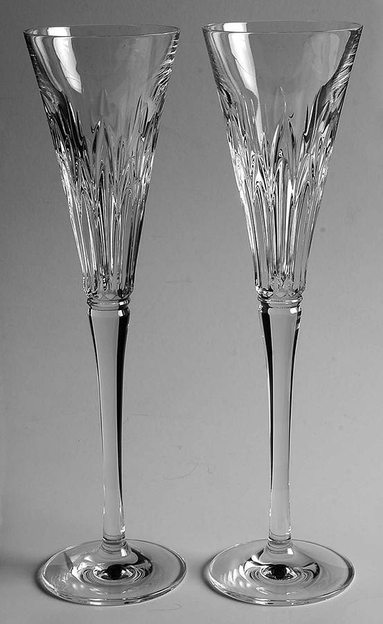 Times Square Greatest Gifts Collection (Set of 2) Fluted Champagne by Waterford Crystal-1
