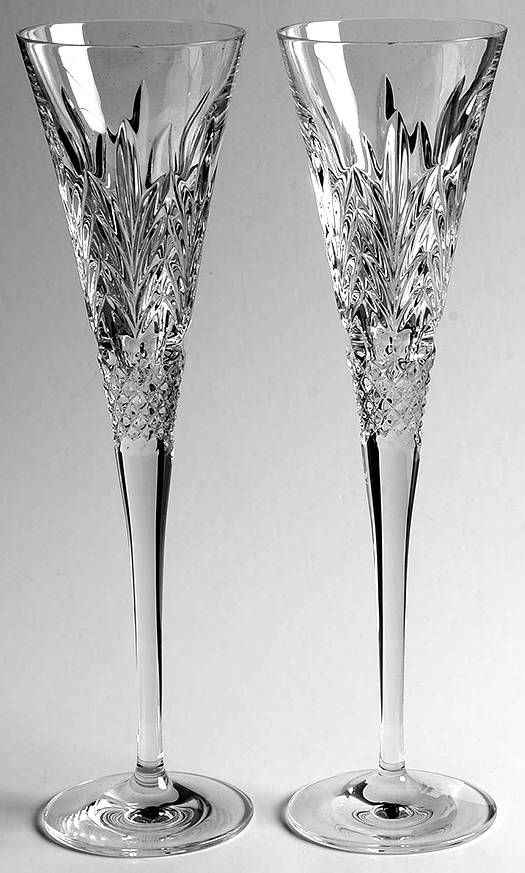 Times Square Greatest Gifts Collection (Set of 2) Fluted Champagne by Waterford Crystal-1