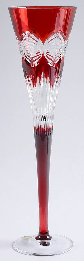Times Square Greatest Gifts Collection Ruby Fluted Champagne by Waterford Crystal-1