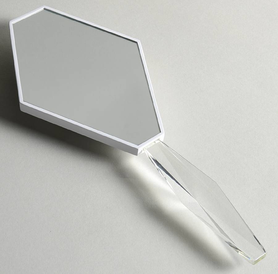 Glacia Hand Mirror by Waterford Crystal-1