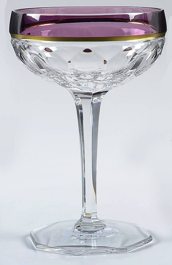 Elysian Amethyst Champagne/Tall Sherbet by Waterford Crystal-1