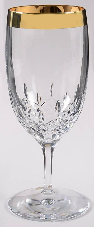 Lismore Essence Gold (Gold Band) Iced Tea by Waterford Crystal-1