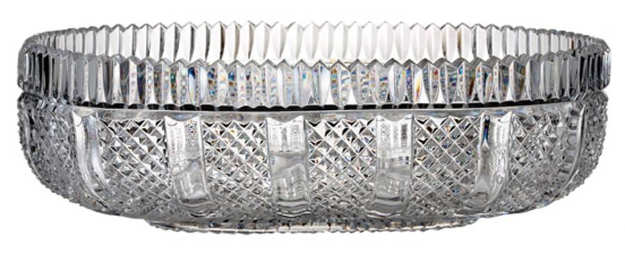 Museum Collection 14" Oval Bowl by Waterford Crystal-1