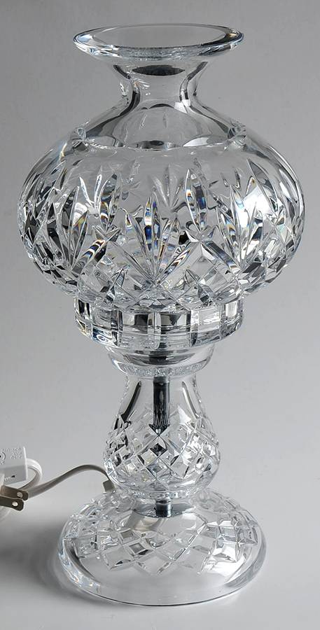 Inisheer (2 Piece) Electric Hurricane Lamp by Waterford Crystal-1