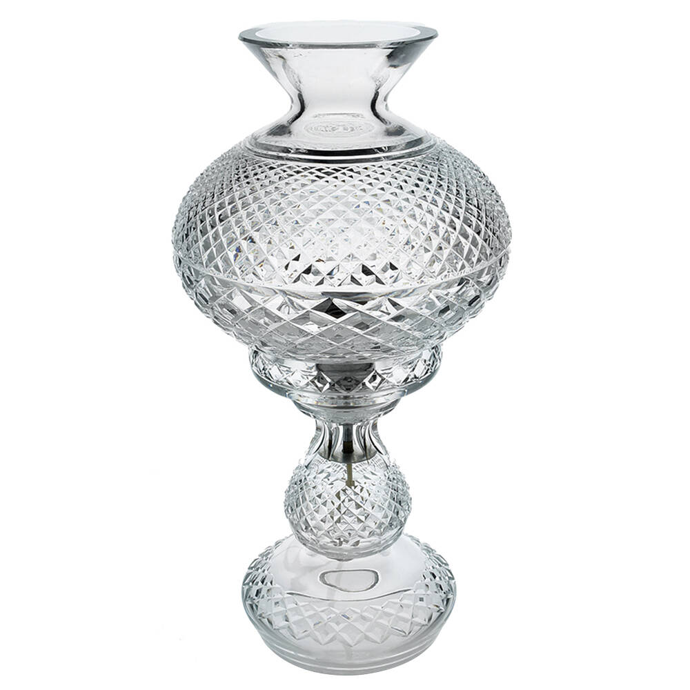 Inishmaan (2 Piece) Electric Hurricane Lamp by Waterford Crystal-1