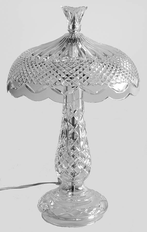Achill (2 Piece) Electric Hurricane Lamp by Waterford Crystal-1
