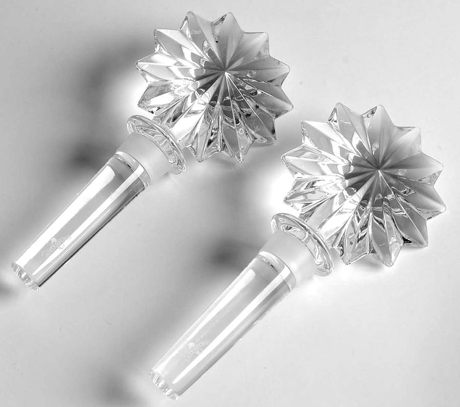 Star of Erin (Box Set of 2) Wine Bottle Stoppers by Waterford Crystal-1