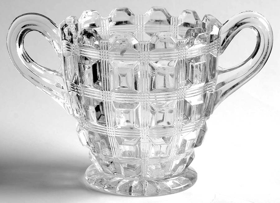 Waffle Block Clear Open Sugar by Westmoreland-1