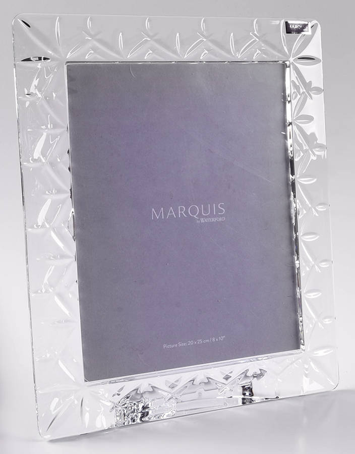 Markham Frame-Holds 8" X 10" Photo by Waterford Crystal-1