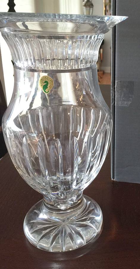 Floral Harmony 12" Flower Vase by Waterford Crystal-1