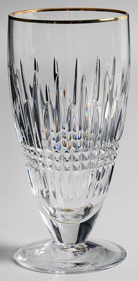 Lismore Diamond Gold Iced Tea by Waterford Crystal-1