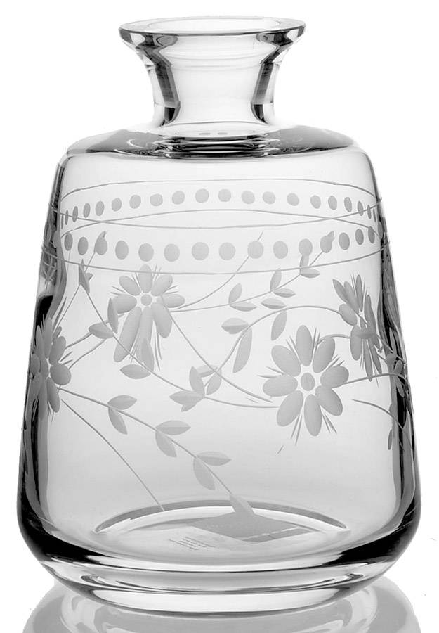 Vintage Etched Spirit Decanter No Stopper by Williams-Sonoma-1