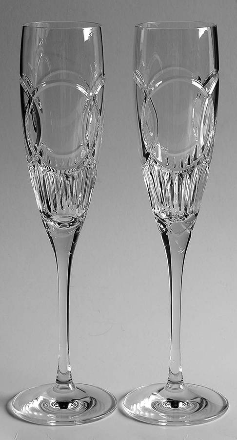 Love Flutes Fluted Champagne - Set of 2 by Waterford Crystal-1