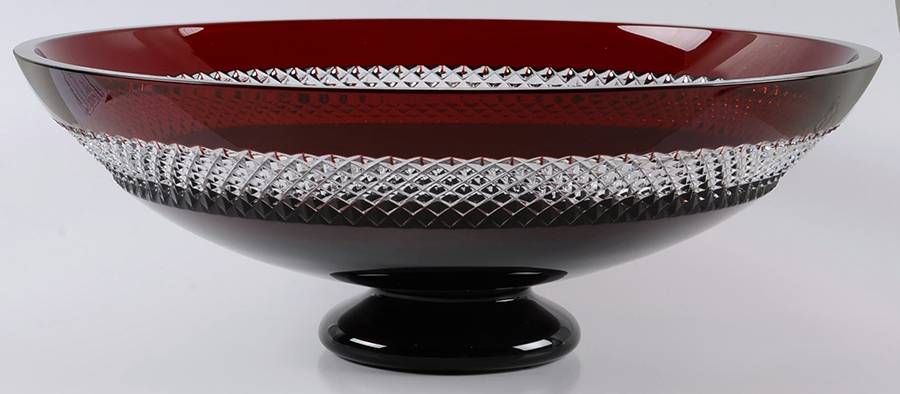 Red Cut Centerpiece by Waterford Crystal-1