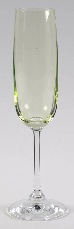 Vintage Ombre Green Fluted Champagne by Waterford Crystal-1