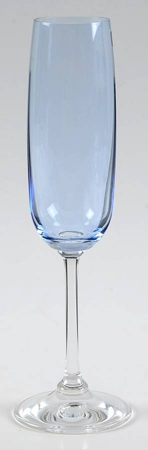 Vintage Ombre Blue Fluted Champagne by Waterford Crystal-1