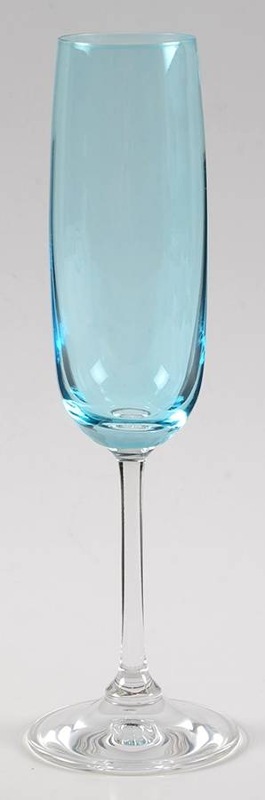 Vintage Ombre Aqua Fluted Champagne by Waterford Crystal-1