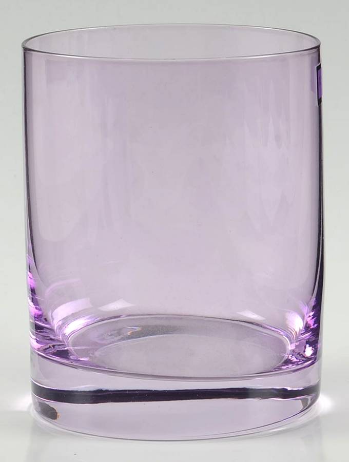 Vintage Ombre Purple Double Old Fashioned by Waterford Crystal-1