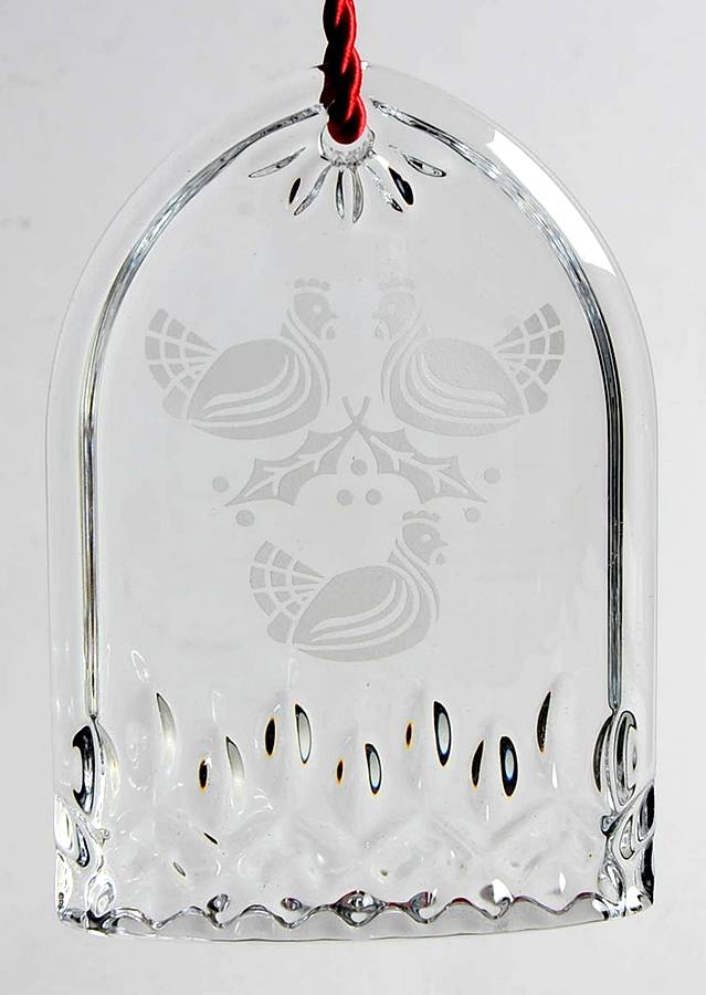 Lismore Twelve Days of Christmas Ornament by Waterford Crystal-1