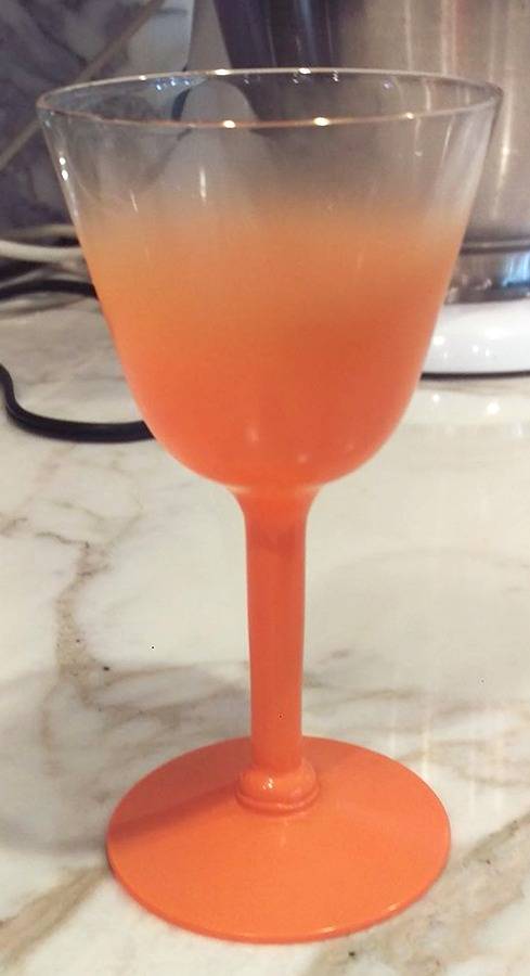 Blendo Orange Liquor Cocktail by West Virginia Glass Specialty-1
