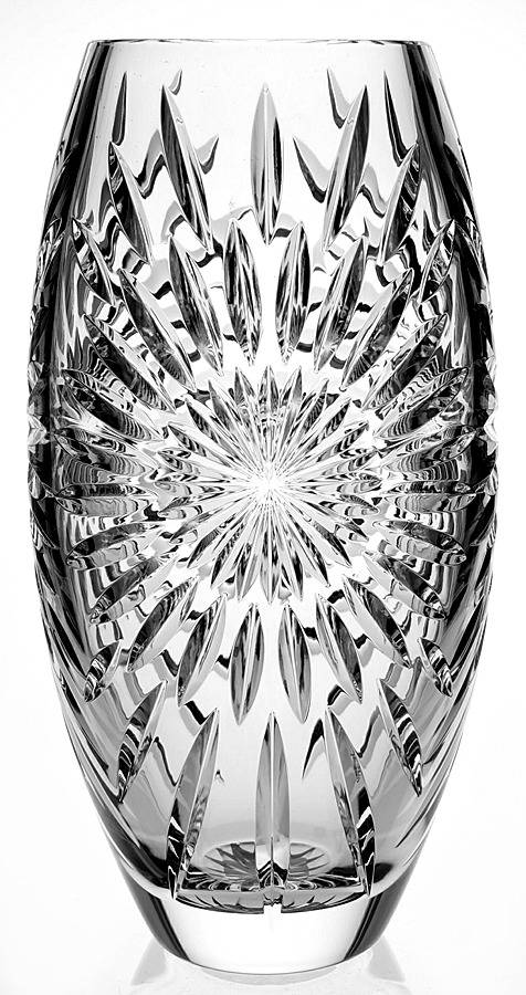 Tom Brennan's Ireland 10" Flower Vase by Waterford Crystal-1