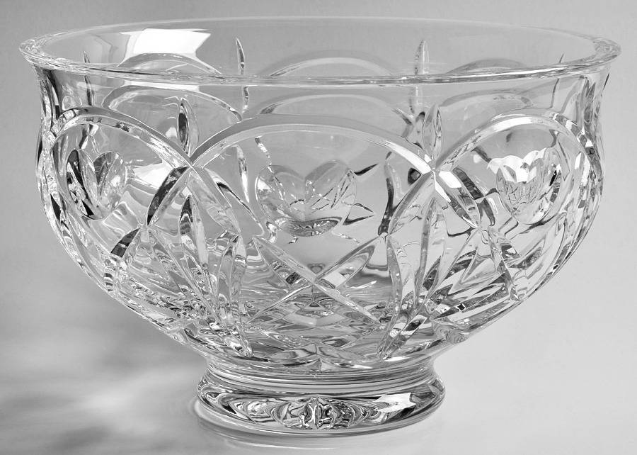 Tom Brennan's Ireland 10" Round Bowl by Waterford Crystal-1