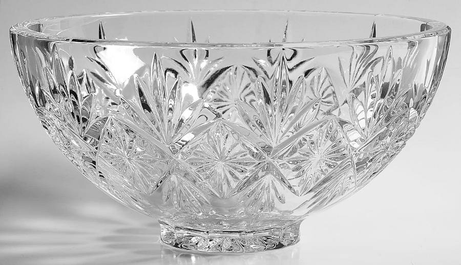 Normandy 10" Round Bowl by Waterford Crystal-1
