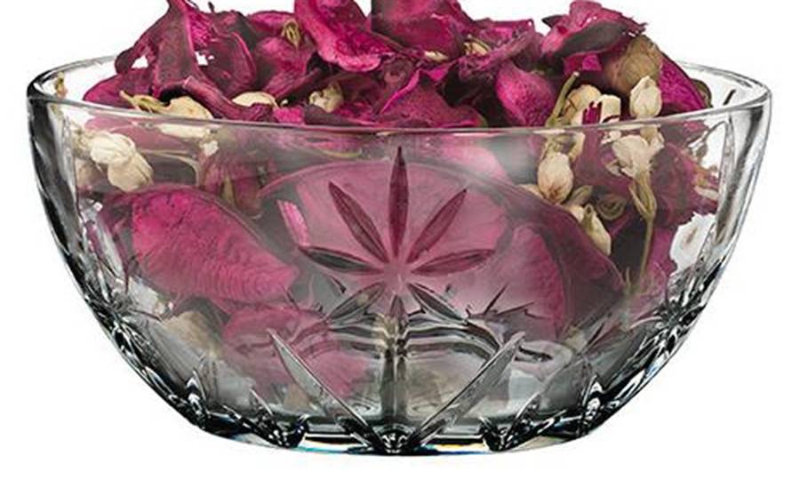 In Bloom Potpourri Bowl w/Potpourri by Waterford Crystal-1